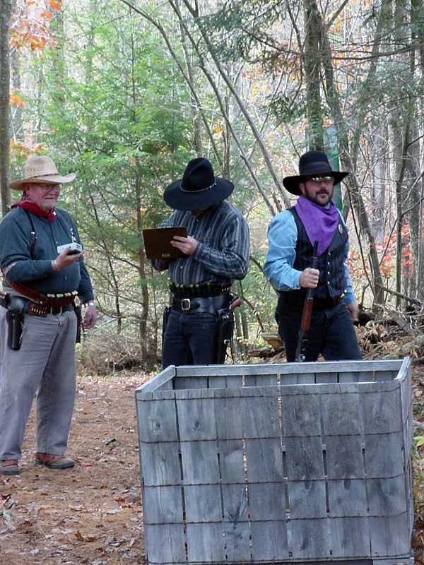 Ike Shotgun McCoy, Splinter Jack and Slowhand at 2003 Ghost Riders Revenge.